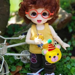 Ylang Garden Festival Bear Bag (Yellow) 1/8