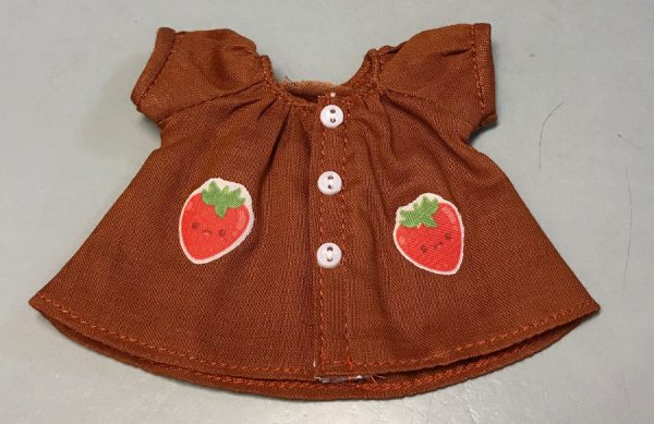 Ylang Garden Autumn Harvest Top (Rust Brown/Strawberry) Fits 1/8