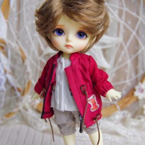 Ylang Garden Autumn Harvest Jacket (Red) Fits 1/8 Dolls