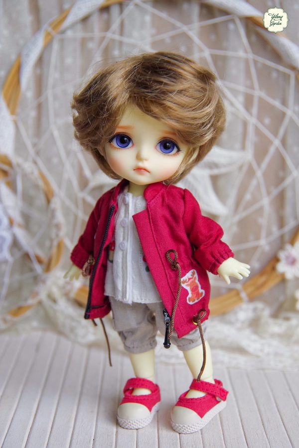 Ylang Garden Autumn Harvest Jacket (Red) Fits 1/8 Dolls