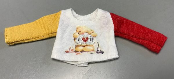 Ylang Garden Long Sleeve T-Shirt #15 "Teddy Luv" 1/8