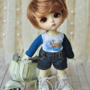 Ylang Garden Long Sleeve T-Shirt #2 “Sport Cat” 1/8