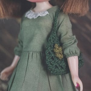 Ylang Garden Crochet Mori Mini Bag (Green)