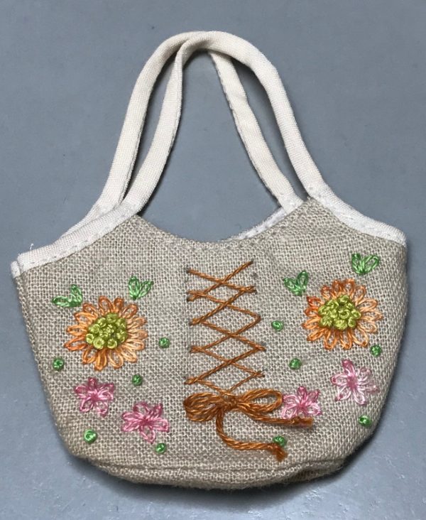Ylang Garden Vintage Embroidered Bag (Large) #1