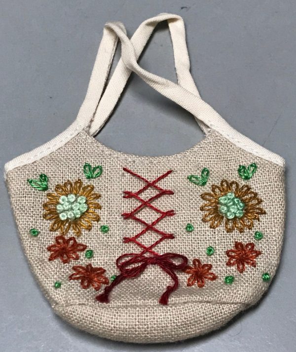 Ylang Garden Vintage Embroidered Bag (Large) #2