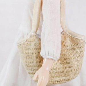 Ylang Garden Vintage Mini Bag (Gray)