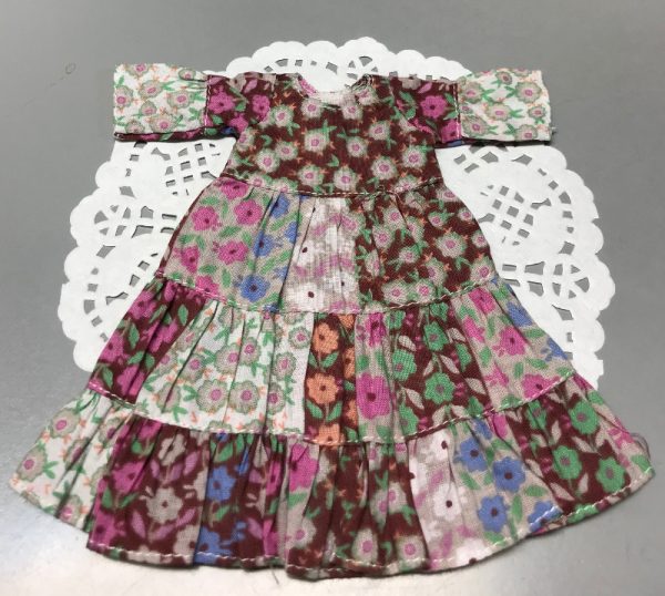 Ylang Garden Patchwork Dress Fits Blythe/Momoko/Etc