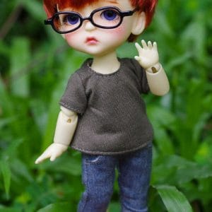 Ylang Garden Short Sleeve T-Shirt (Green) Fits 1/8 Dolls