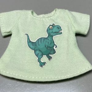 Ylang Garden Soft Air T-Shirt (Green/T-Rex) Fits 1/8 Dolls
