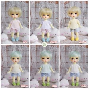 Ylang Garden Soft Air T-Shirt (Pink Fox Applique) #06 1/8