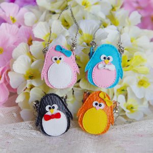 Ylang Garden Penguin Bag (Blue) 1/8