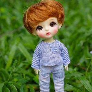 Ylang Garden Long Sleeve Pocket Shirt (Blue) 1/8