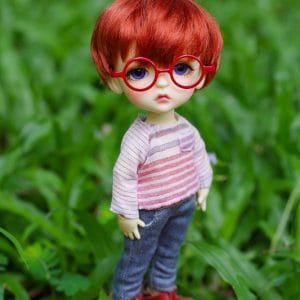 Ylang Garden Long Sleeve Pocket Shirt (Red) 1/8