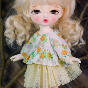 Ylang Garden Tutu Skirt (Vintage Yellow) 1/8