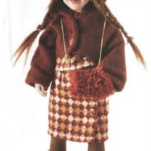 Zwergnase Christmas Art Doll  Madsine 19.6″ 2001 MIB