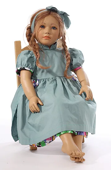 Poupée D'artiste Annette Himstedt 'Oscar' 65 Cm - Excellent état, Pièce De Collection