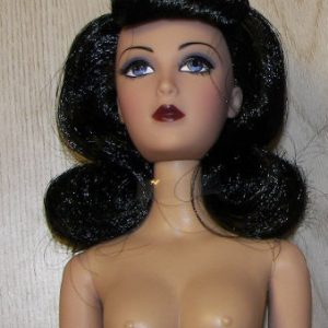 NUDE DOLL:  Alex (Raven hair/Violet eyes)