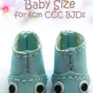 CCC Micro Booties Blue – .6″ x .3″