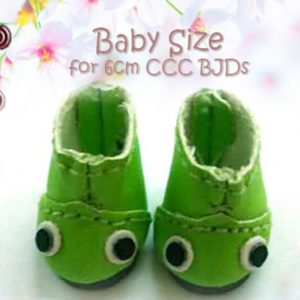 CCC Micro Booties Green .6″ x .3″