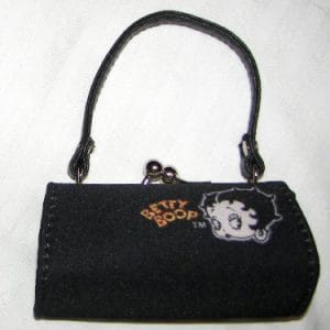 Black Handbag – Betty Boop Graphic