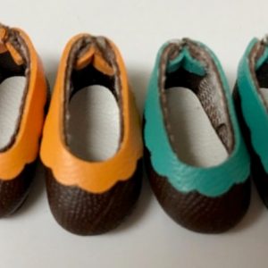 Bess Shoe (Dk Brown/Orange) 23mm Lati-Yellow/Pukifee