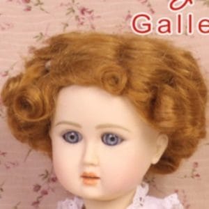 EZ0003A-W Bleuette  Mohair/Human Wig(Auburn)
