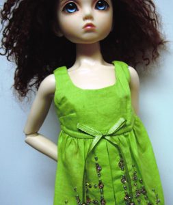 Boneka Sequined Baby Doll Top (Lime Green) 57/60cm SD