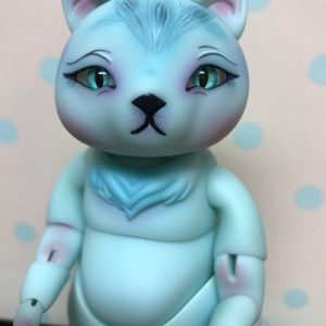 Nympheas by K6 Brioche Mint Glow in The Dark 19cm hand painted