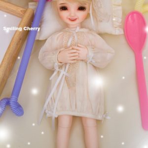 Be With You Smiling Cherry Night Gown Set 26.5cm,
