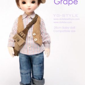 Be With You Grape Outfit   26.5cm 10″ Yosd size