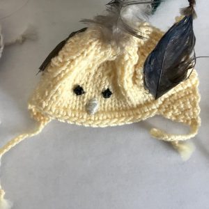 Crochet Cap: Tweetie Hat for Small Heads