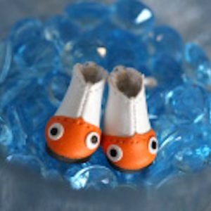 CCC Regular Booties Orange/White fits Lati White, Lati White SP