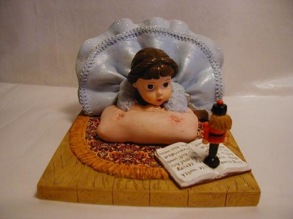 Clara & Her Nutcracker Artstone Figurine