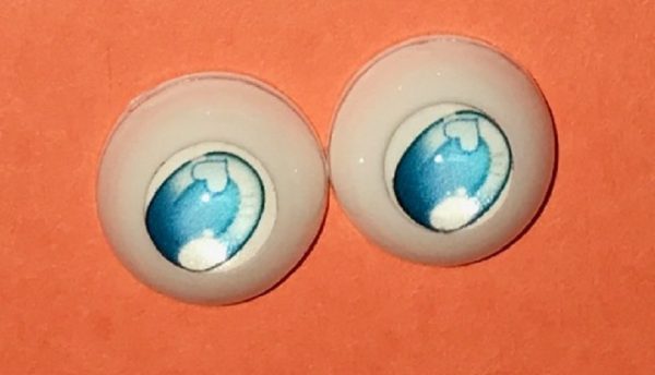 Comic Book Eyes - Blue 14mm