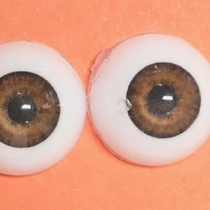Eyes – Flat Back Acrylic – Copper lights 16mm