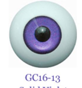 Eyes – Crystal Acrylic Round (Solid Violet) 16mm