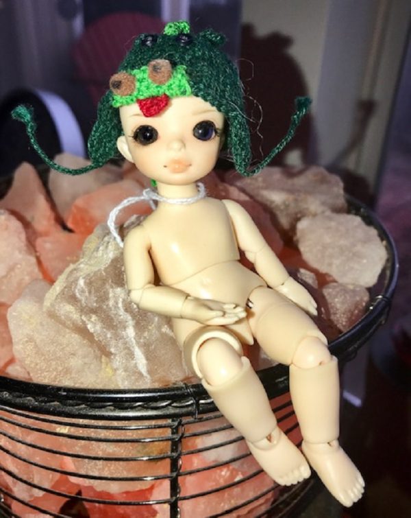 Berry Boy 12cm (4.5") BJD Faceup, Normal Skin, Glass Eyes