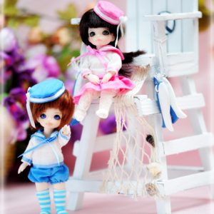 Puki Puki, 12cm & similar –  Blue Sailor Suit