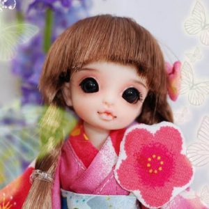 Dika Doll Peach 12cm (4.5″) Resin BJD Normal Skin