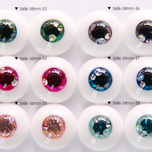 Oscar Doll Crystal Eye No. 1606 10mm  14