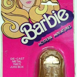 Barbie Modern Miniatures #4 Die-Cast Metal Jukebox