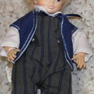 Eric by Catellani & Whitaker OOAK 5.5″ Wood Doll
