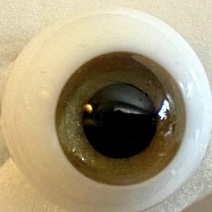 Glass Flat Back – Toffee 12mm