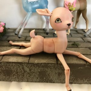 Nympheas Fanny Strawberry Tan handpainted by K6
