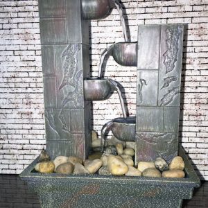 Furniture: Cascading Water Fountain (For 12″ Dolls/Barbie/FR/Etc