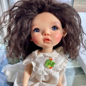 FWigs Tibetan Lamb Mohair wig – Nearly Black  Size 8/8.5