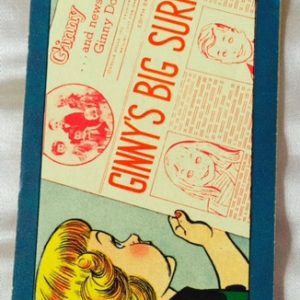 Ginny’s Big Surprise booklet “Ginny Club News”