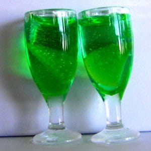 Cocktails – Green Drink with a Twist (Set of 2)