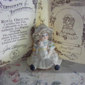 Jan Hagara Miniature Porcelain Doll Jenny NRFB