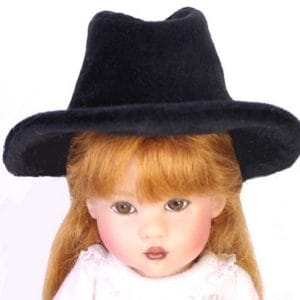 RT0012A Black Panama Hat for Riley Size 4-5